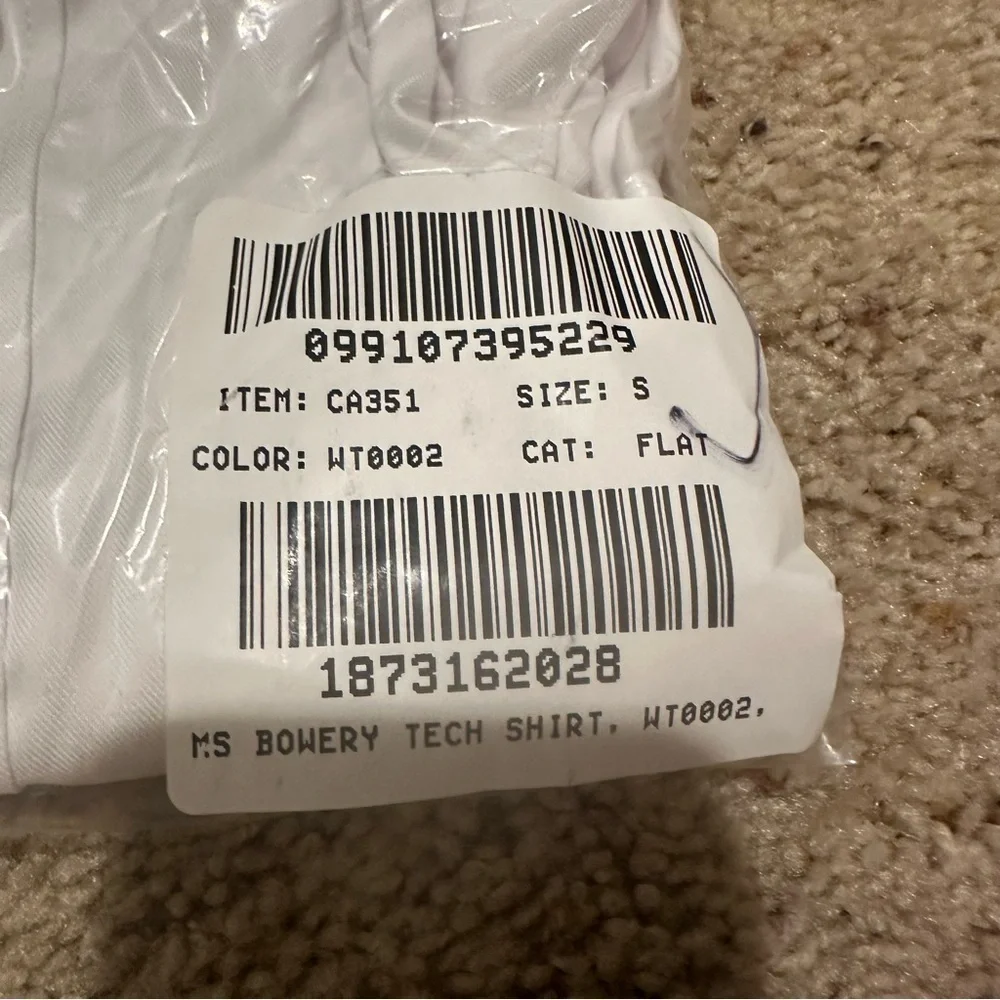 J crew white Slim Bowery performance stretch dress shirt with spread collar